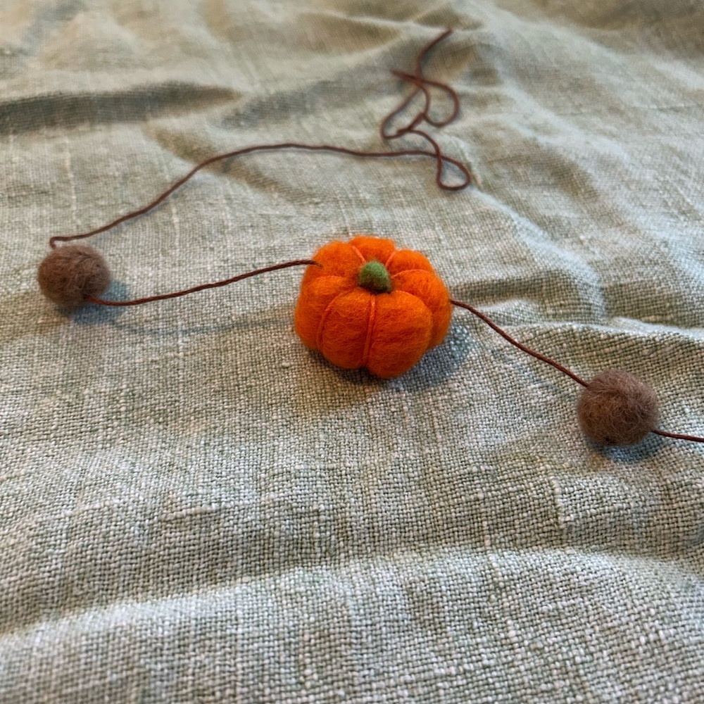 Pumpkin Garland